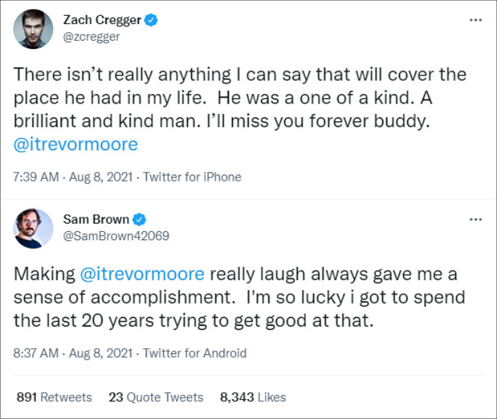 The Whitest Kids U Know Co Founder Trevor Moore Dead At 41 After Tragic Accident
