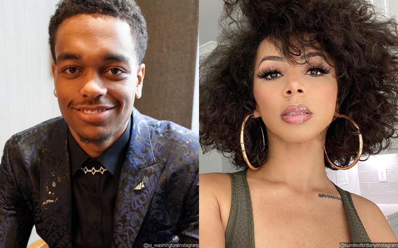 P. J. Washington Calls a Cap on Rumors He's Paying Brittany Renner $200K a Month in Child Support