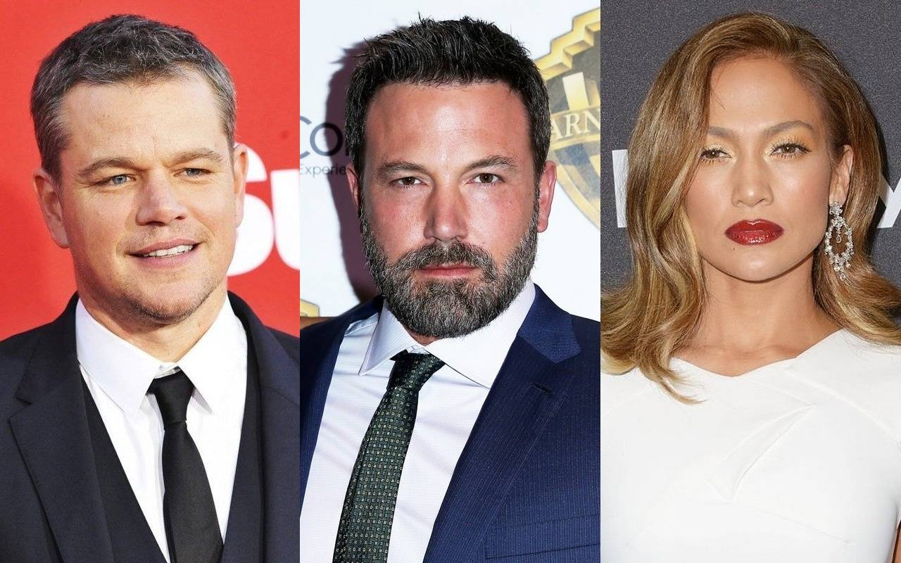Matt Damon Pulling Hard For Ben Affleck And Jennifer Lopez Romance