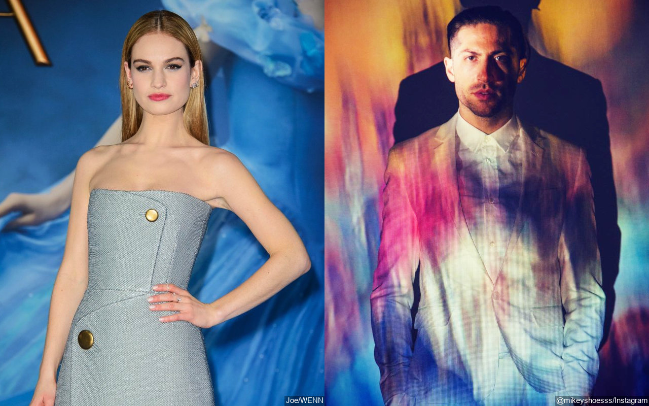 Lily James' Rep Responds to Michael Shuman Engagement Rumor