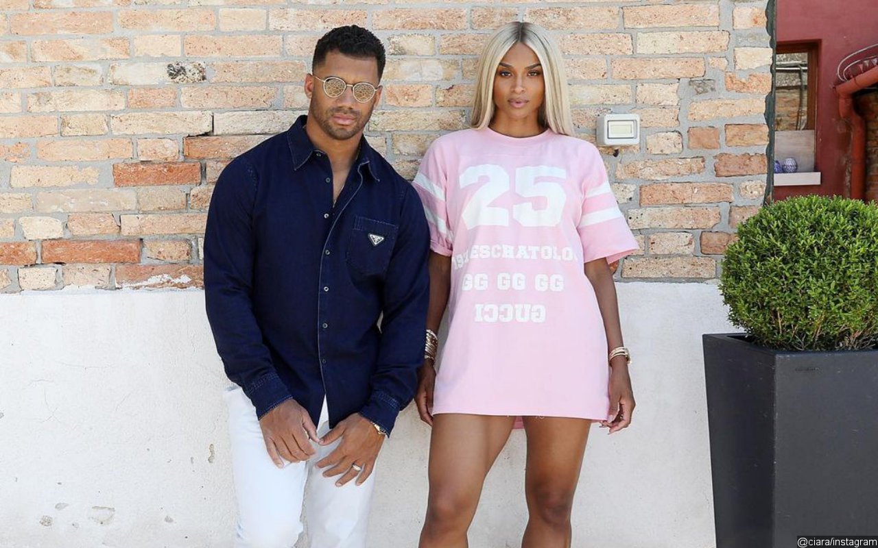 Russell Wilson and Ciara