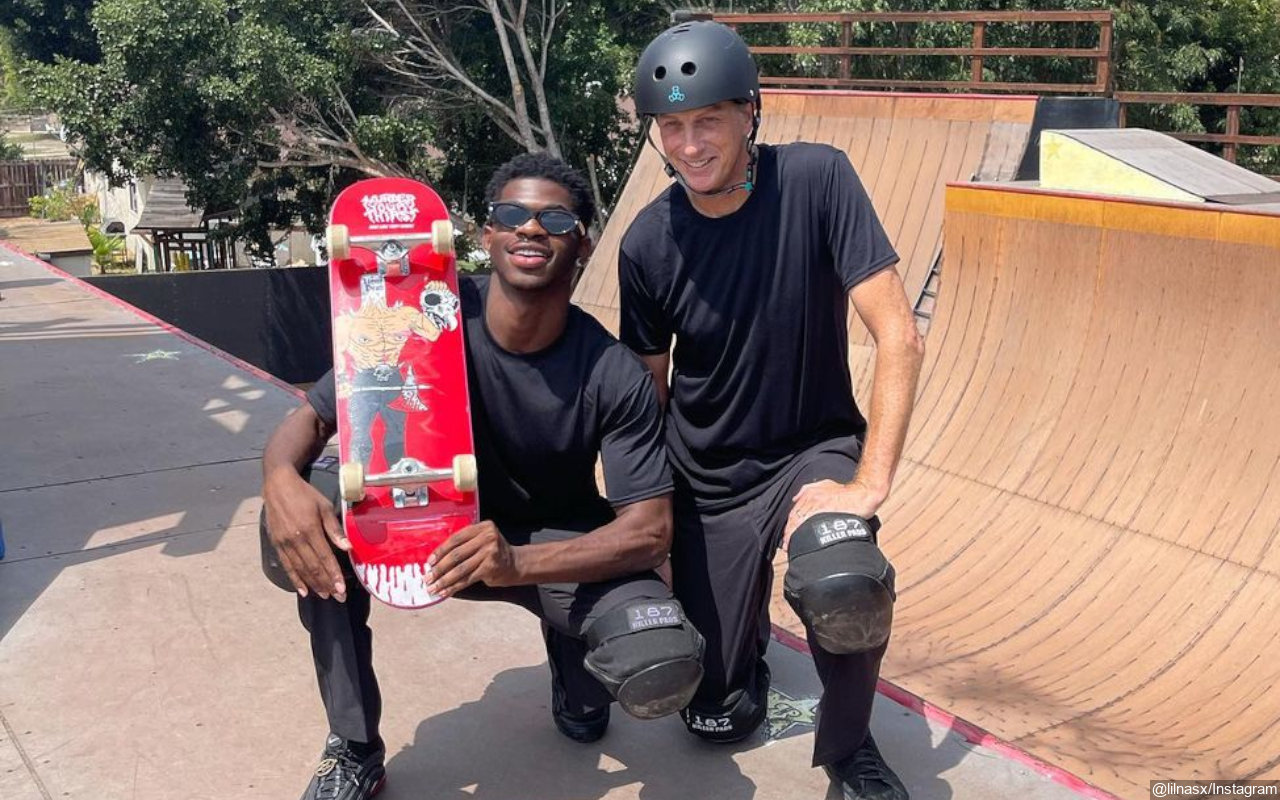 Lil Nas X Teams Up With Tony Hawk for Hilarious TikTok Clip After BloodBoard Controversy  