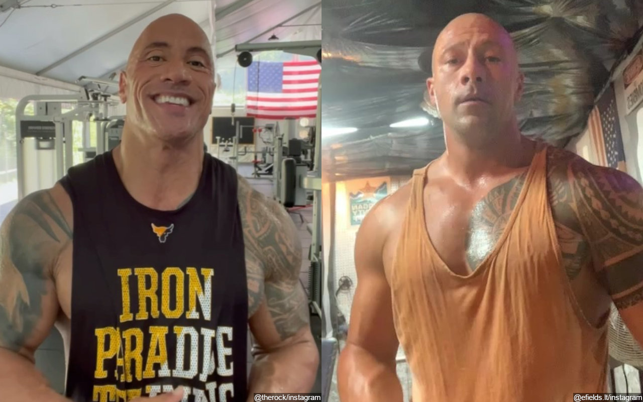 двойник дуэйна. эрик филдс полицейский. эрик филдс двойник дуэйна джонсона. лейтенант эрик филдс. брат дуэйна.