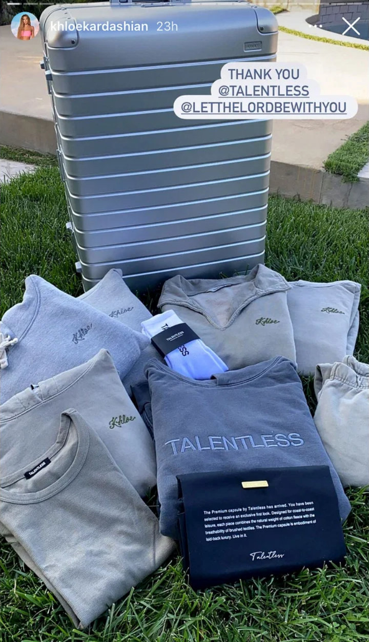 Khloe Kardashian's IG Story
