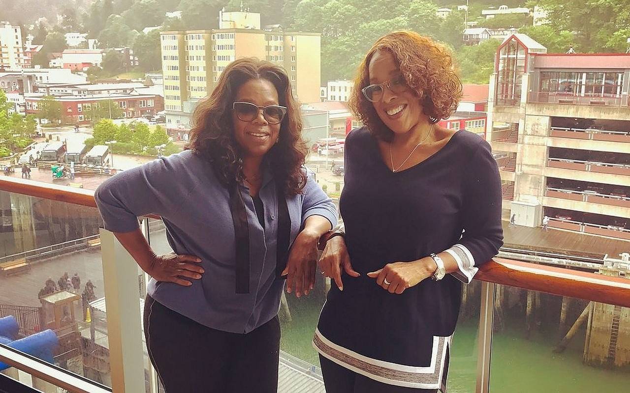 Gayle King Makes No Apologies for Playing 'Third Wheel' on Oprah's Vacations