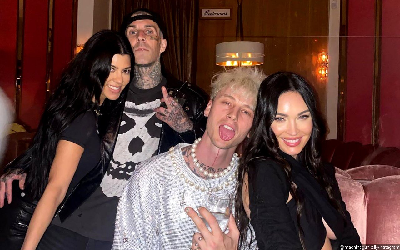 Megan Fox and Kourtney Kardashian Dub MGK and Travis Barker 'Future Baby Daddies' at MTV VMAs