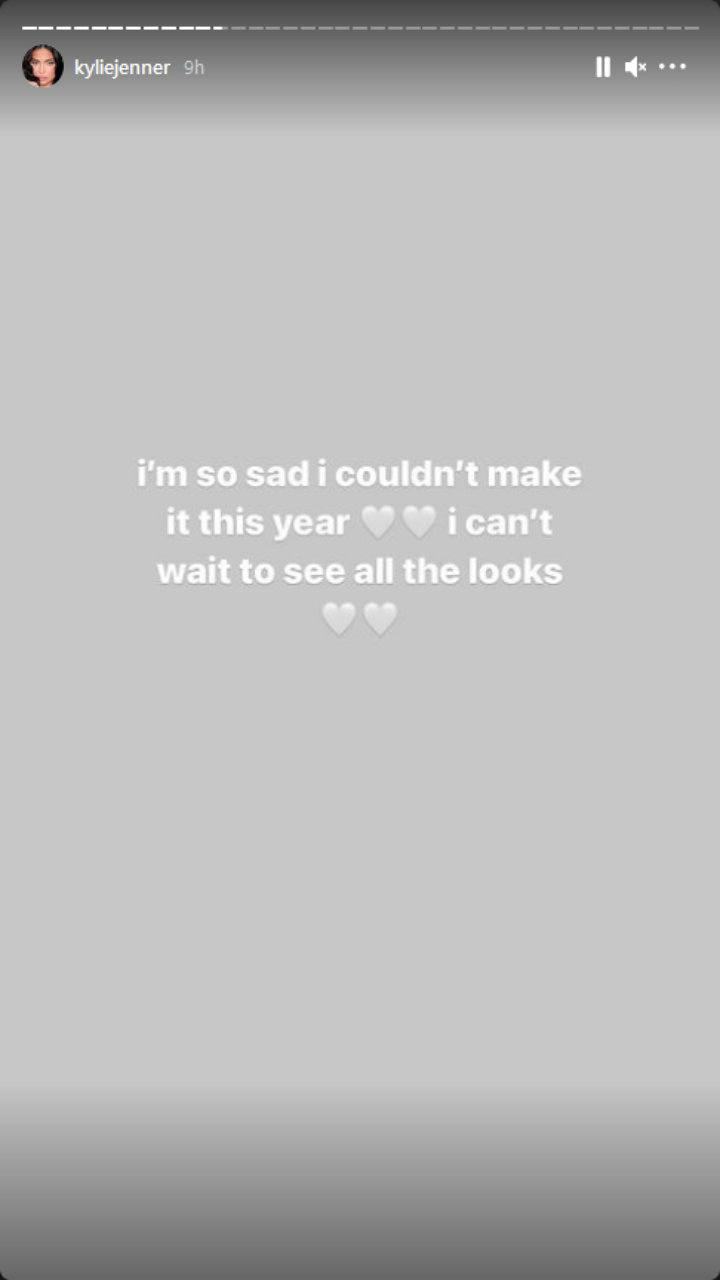 Kylie Jenner via IG Story