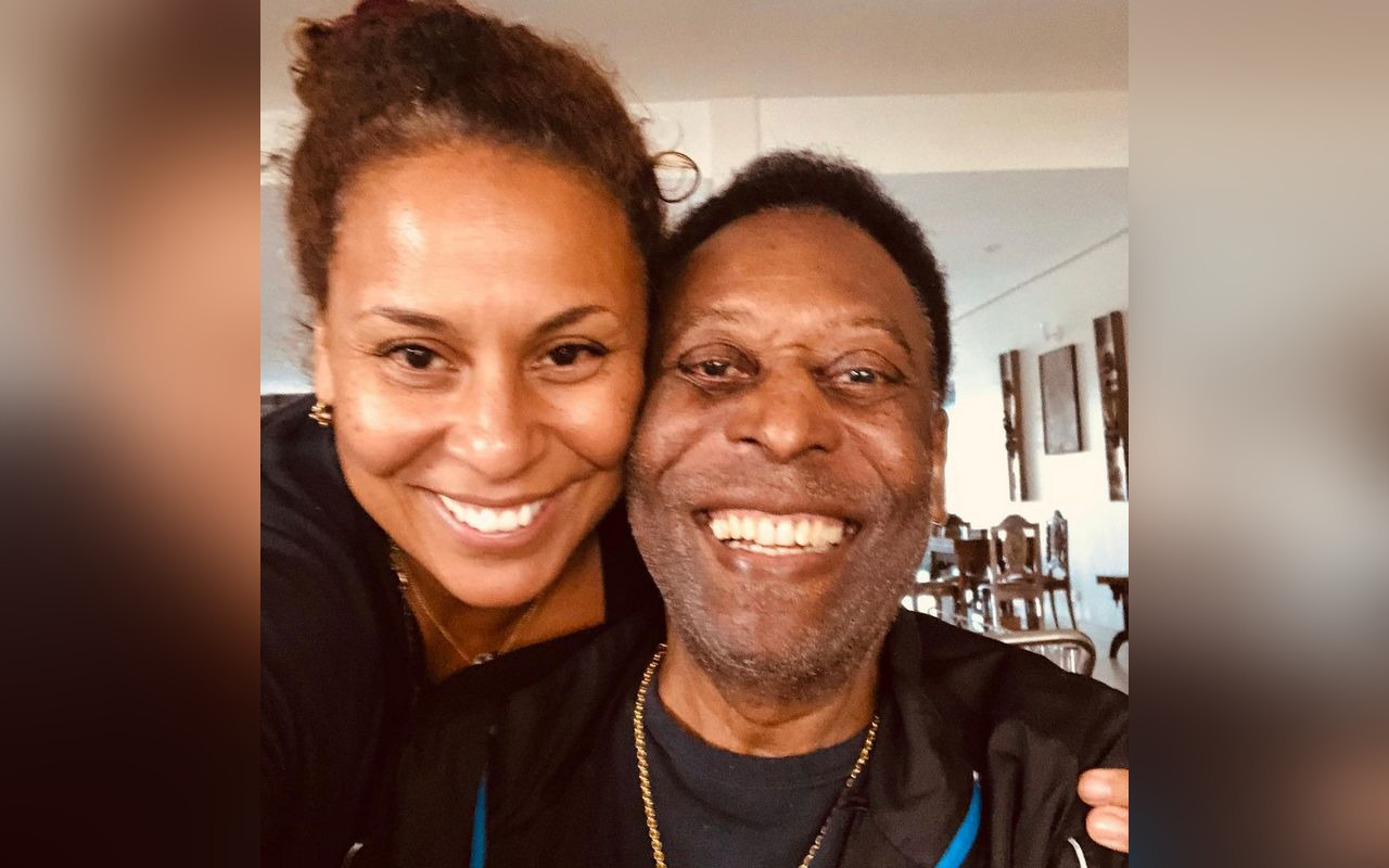 Pele's Daughter Insists He's Recovering Well Despite Suffering 'Step Back' After Colon Tumor Surgery