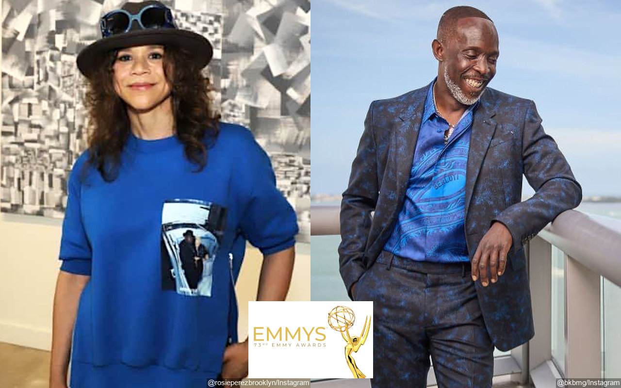 Emmys 2021: Rosie Perez Holds Back Tears While Remembering Michael K. Williams