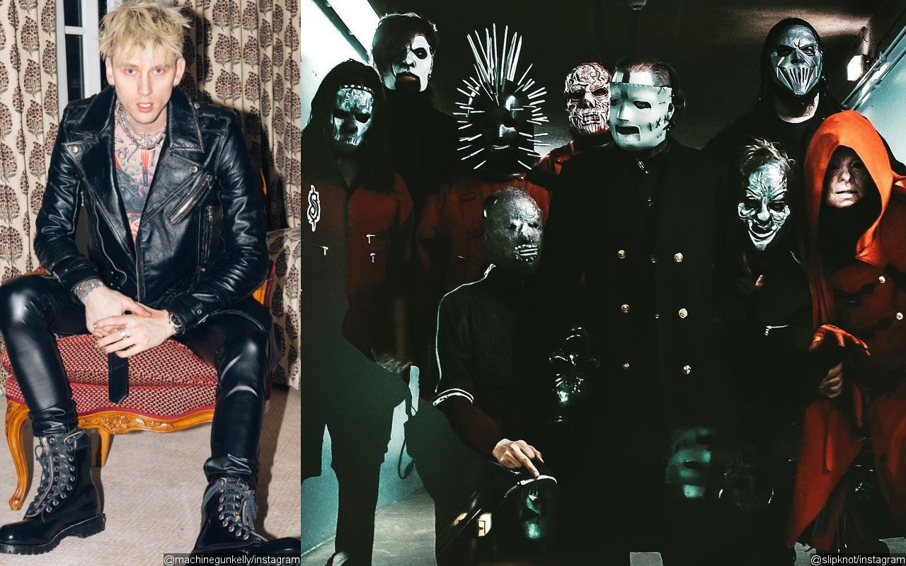 Machine Gun Kelly Trolls Slipknot as 'Old Weird Dudes With Masks' During Riot Fest Performance