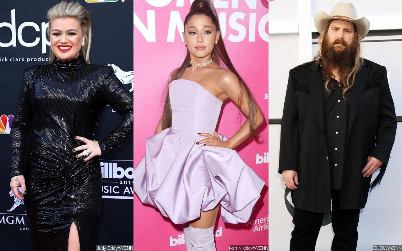 Kelly Clarkson Gets to Duet With Ariana Grande and Chris Stapleton in