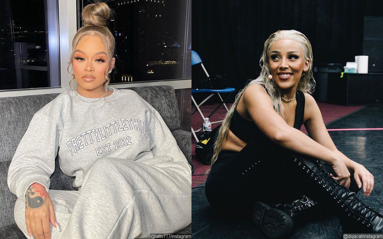 Latto Reacts To Fans Saying That She Sounds Like Doja Cat On Big Energy Latto Reacts To Fans Saying That She Sounds Like Doja Cat On Big Energy
