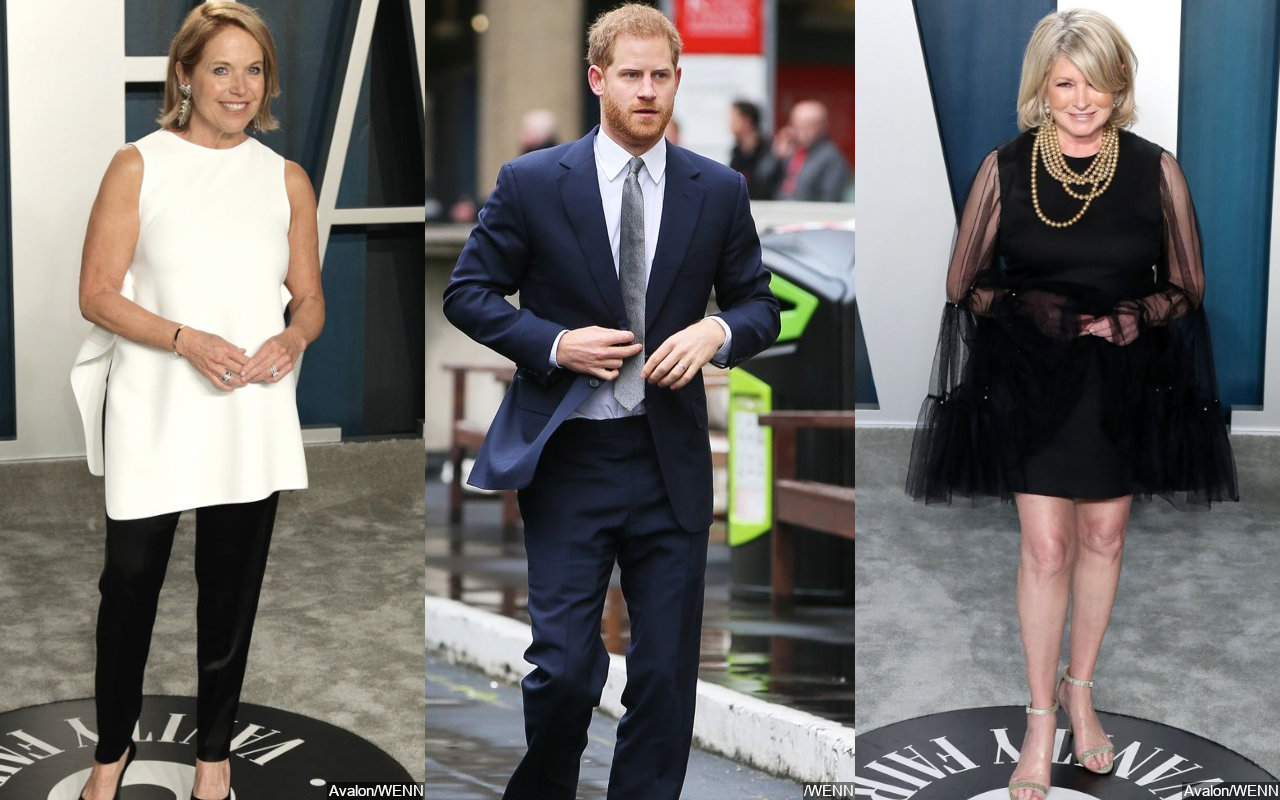Katie Couric Calls Prince Harry Stank of Cigarettes And Alcohol in New Book, Roasts Martha Stewart - Vimarsana News