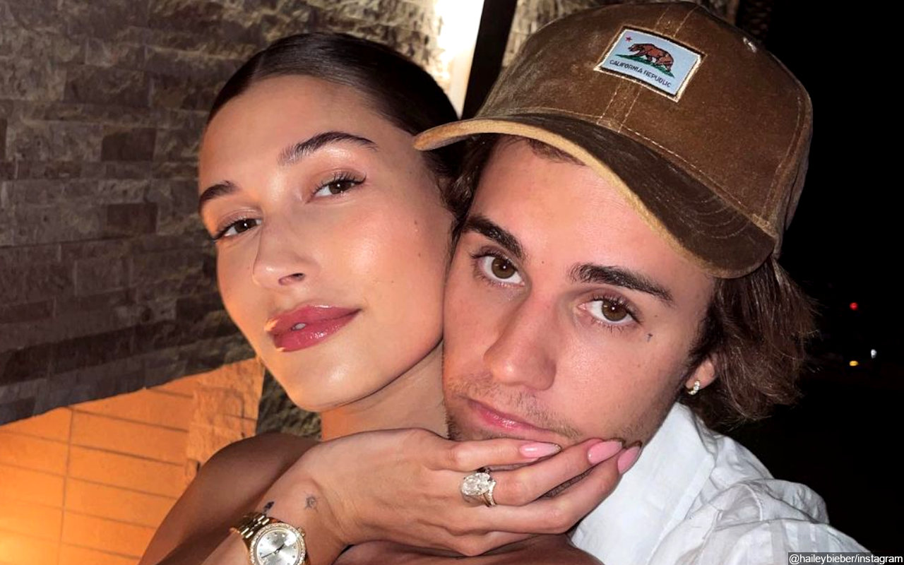 Justin Bieber Posts About Jesus' Love While Hailey Baldwin Shares Wedding Photo on Their Anniversary
