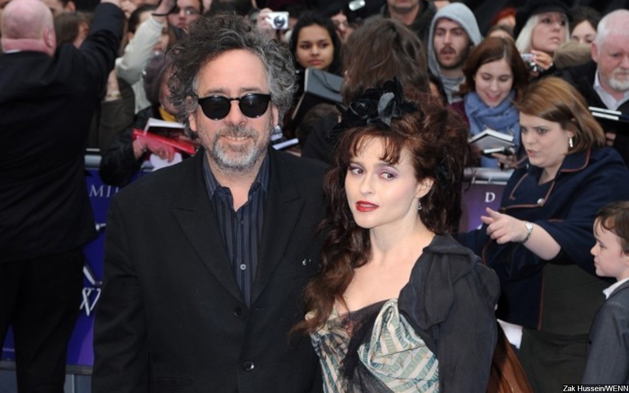 Helena Bonham Carter and Tim Burton