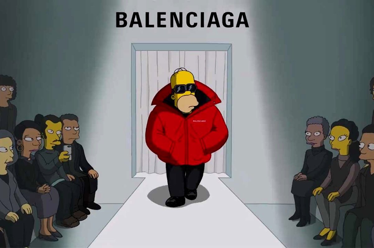 'The Simpsons' Makes Merry Balenciaga's Paris Fashion Week Show With Special Episode
