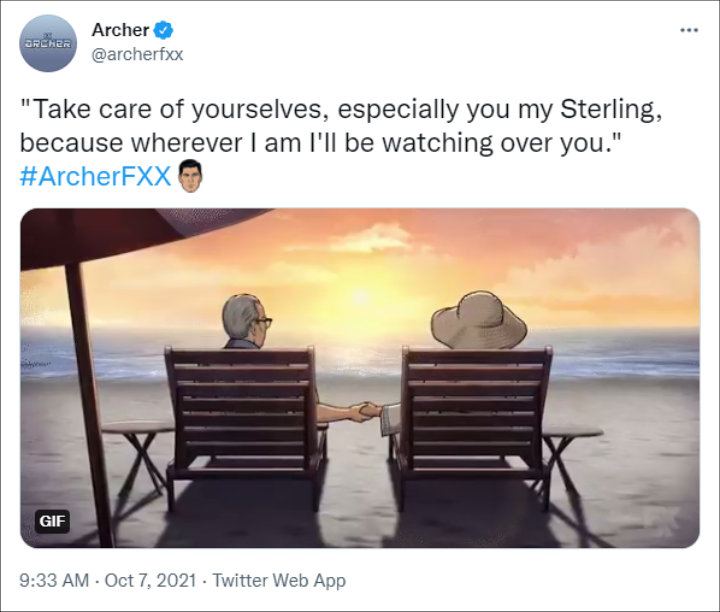 'Archer' via Twitter