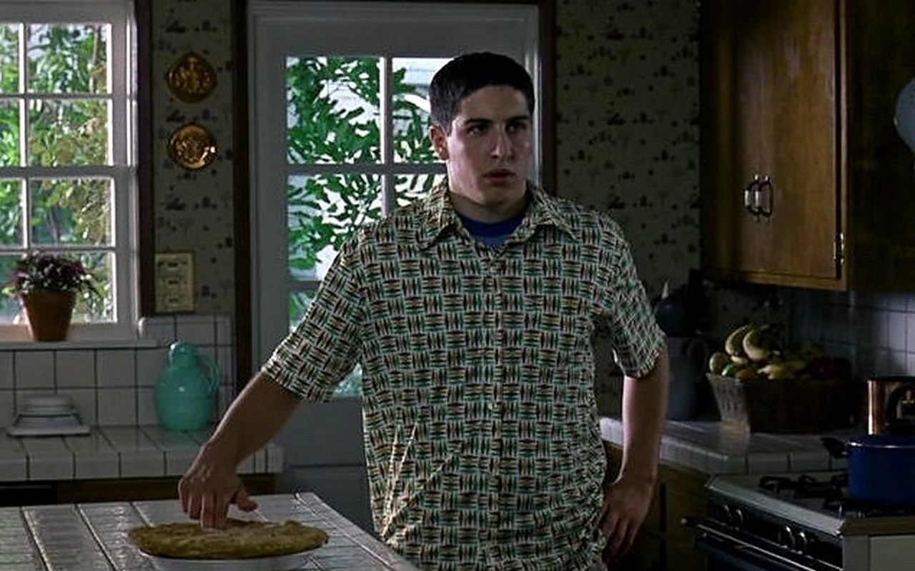 Jason Biggs Flustered By Son S Question About Apple Pie Scene From American Pie