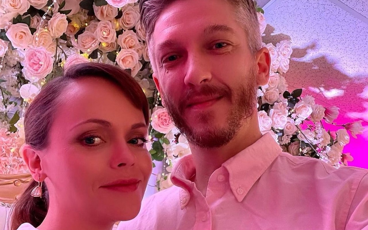 Christina Ricci Marries Hairstylist in Intimate Ceremony, Shares Wedding Pics