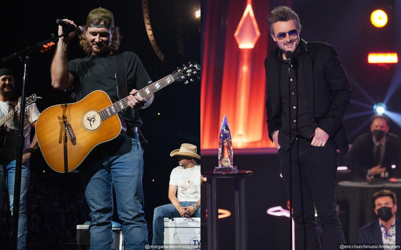 Morgan Wallen Gets Warm Welcome at Eric Church Concert Months After N-Word Controversy