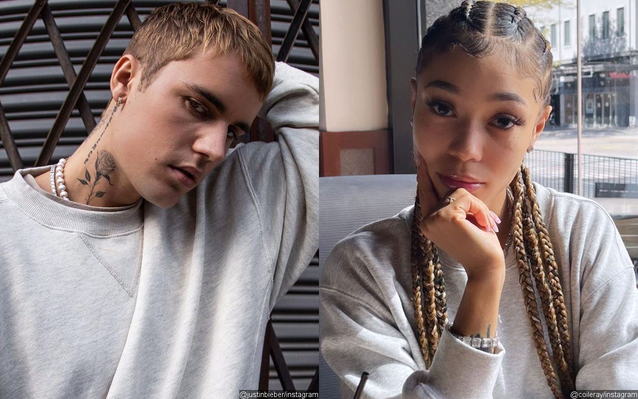 Justin Bieber and Coi Leray Join Forces for Her TikTok Dance Challenge While Hanging Out in Studio