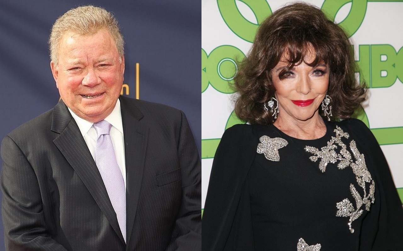 William Shatner Called 'Fool' by Joan Collins for Supporting Space Tourism