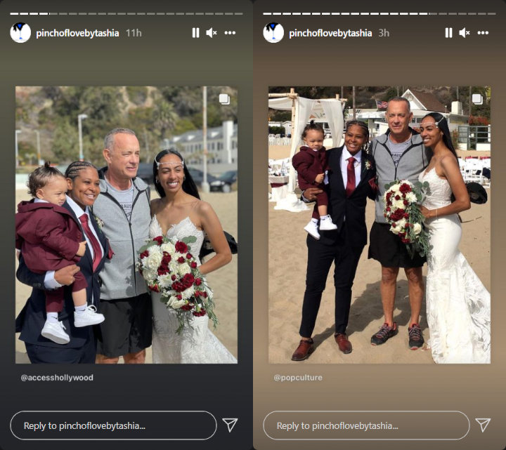 Tom Hanks Crashes a Couple's Wedding