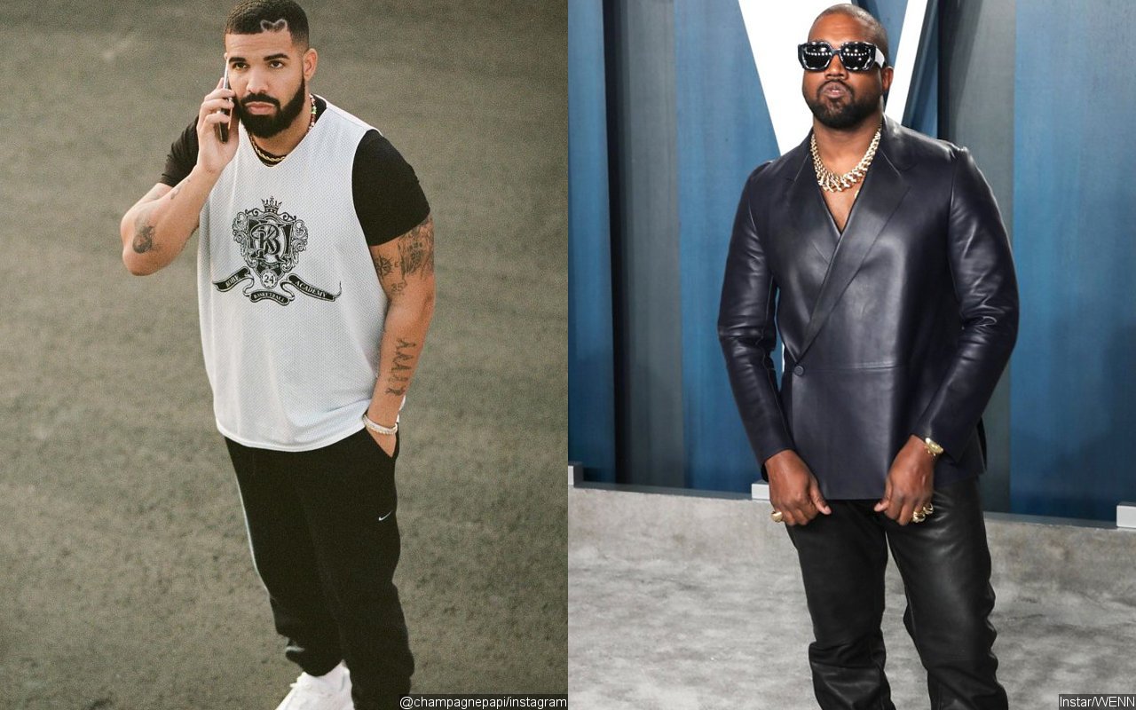 Drake Subtly Reacts To Kanye West's Candid 'Drink Champs' Interview - Vimarsana News