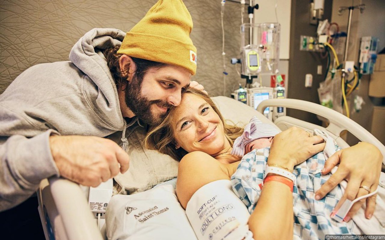 Thomas Rhett and Wife Lauren Share First Pics of Baby Girl After Welcoming Fourth Child