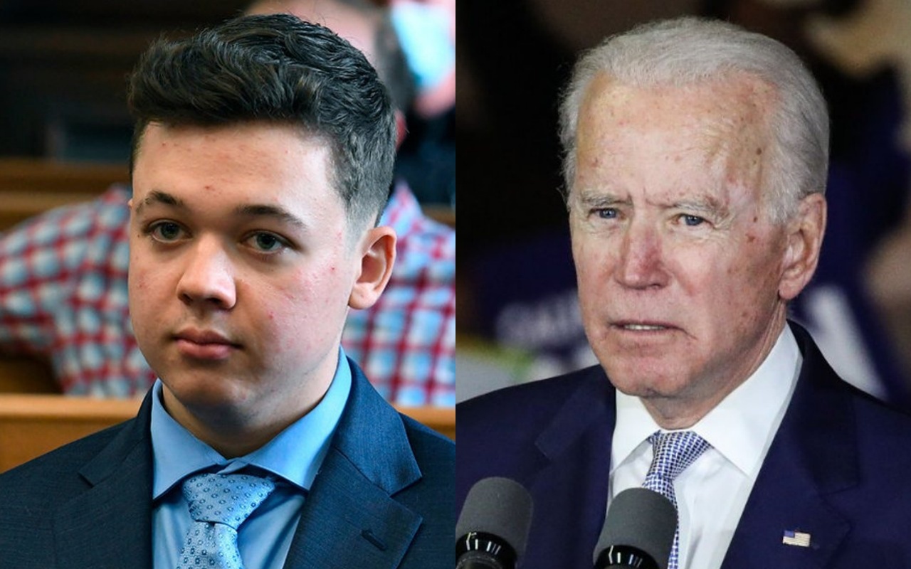 Kyle Rittenhouse Accuses Joe Biden of 'Malice' for Linking Him to White Supremacist