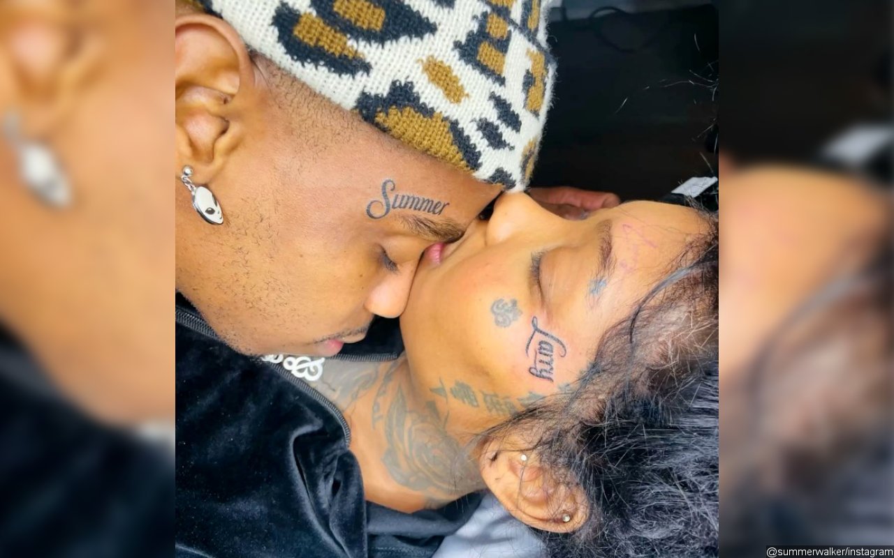 Summer Walker and Boyfriend Get Each Other's Name Tattooed on Their Faces