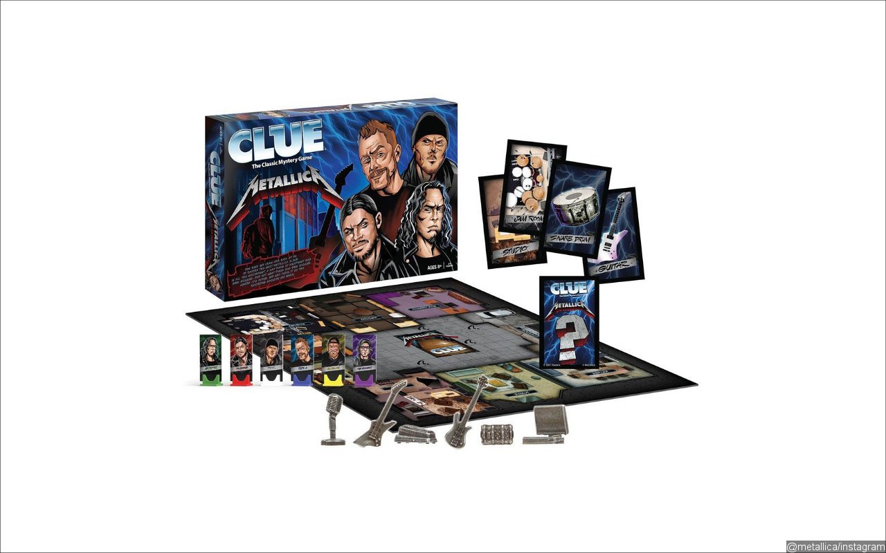 Metallica Offers Special Edition of Clue Board Game