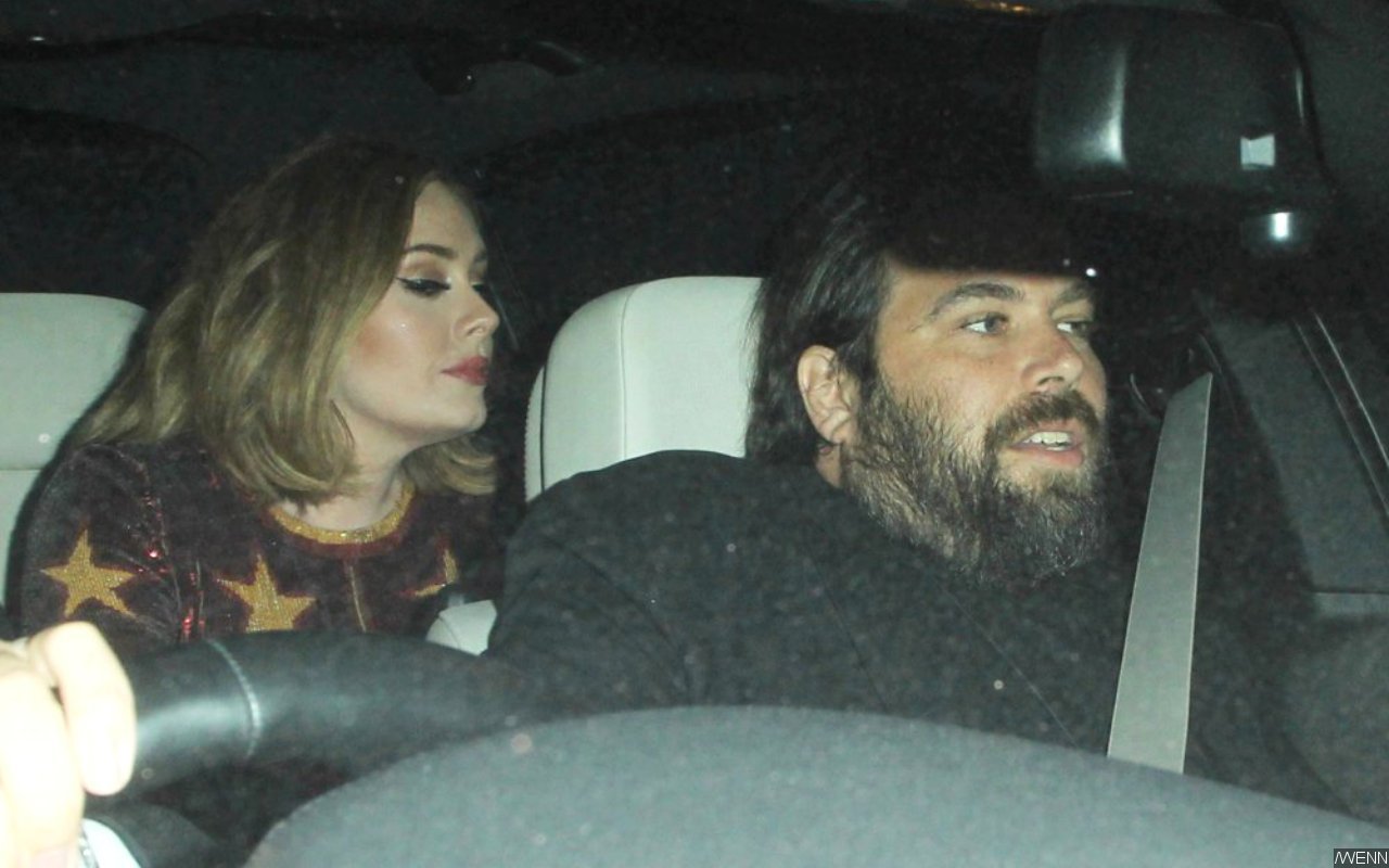 Adele and Simon Konecki