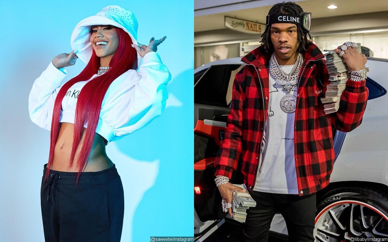 Saweetie Unfazed After Lil Baby Appeared to Call Her Out for Leaking Pic That Fueled Dating Rumors