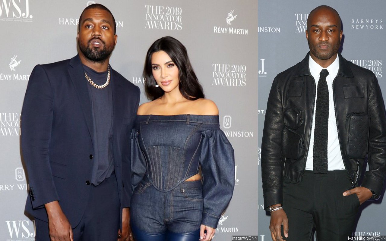 Kim Kardashian and Kanye West Reunite to Honor Virgil Abloh at His Final LV Show