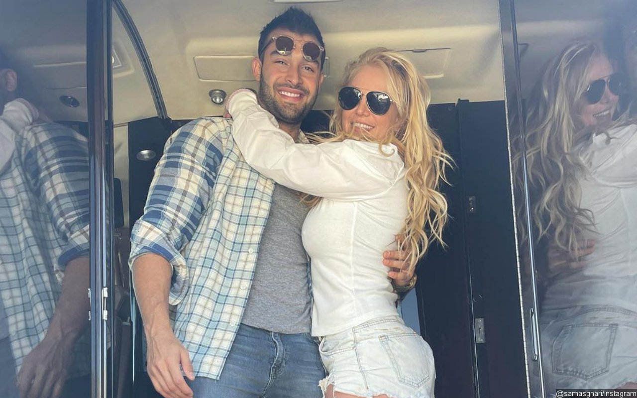 Britney Spears and Sam Asghari Get Fans Wondering If They're Married After He Calls Her 'Wife'