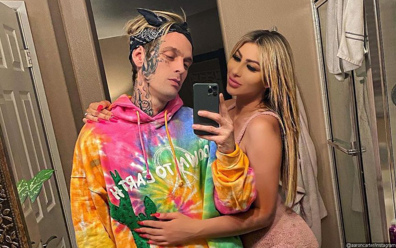Aaron Carter Claims He and Newborn Baby Are 'Trapped' in Bedroom as Ex Won't Leave House