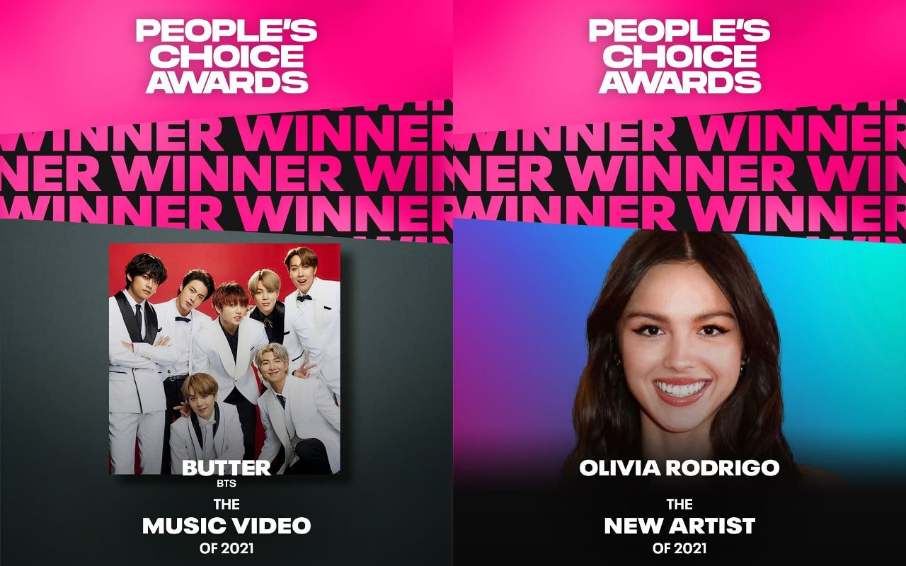 People's Choice Awards 2021: BTS Bags Three Trophies, Olivia Rodrigo Wins This Year's New Artist