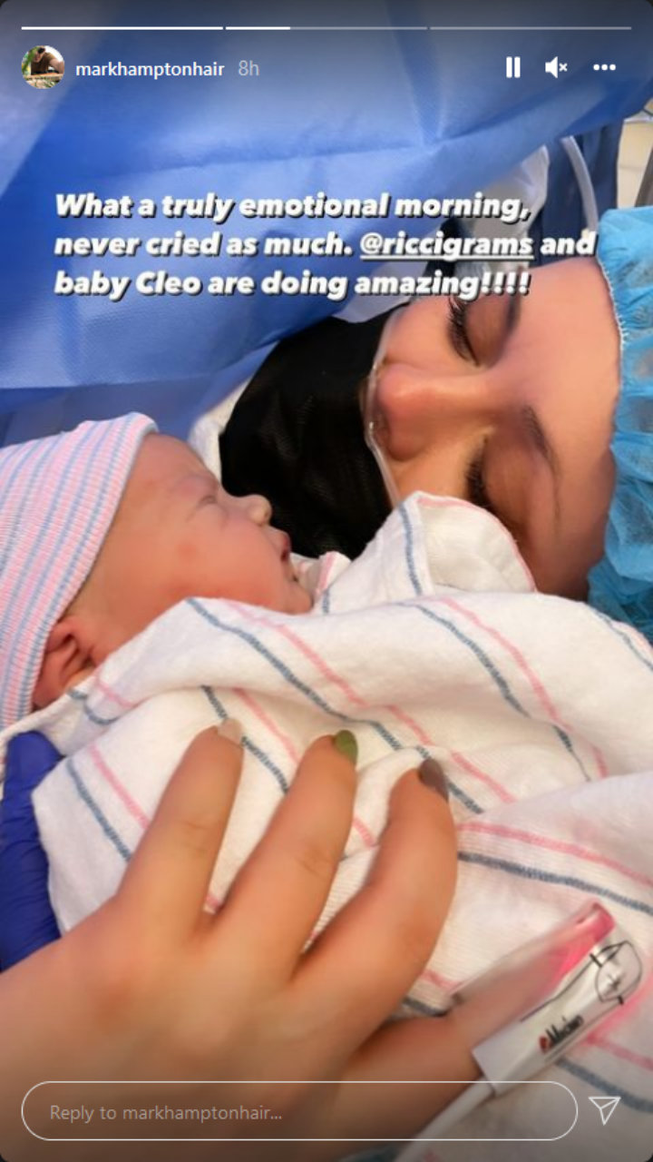 Christina Ricci and Daughter Cleo