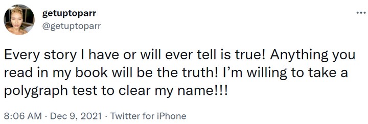 Sabrina Parr responded to Lamar Odom's claims