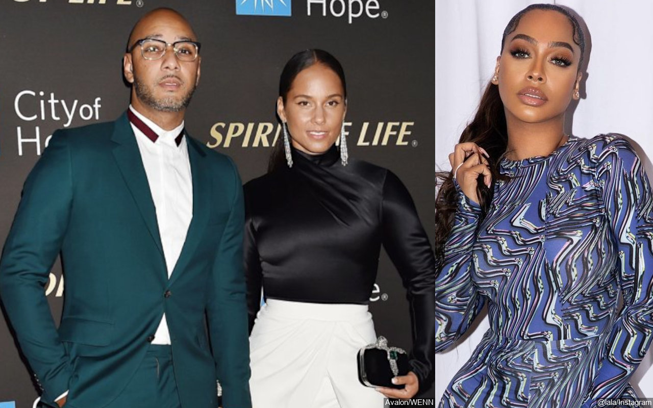Alicia Keys' Husband Swizz Beatz Fires Back at Cheating Allegation With LaLa  Anthony