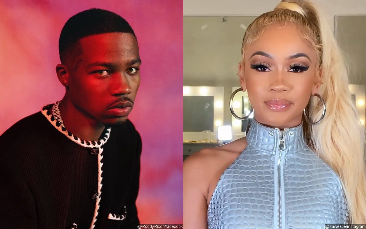 Roddy Ricch Addresses Saweetie Dating Rumors, Shares a Warning for 'Females Out There'