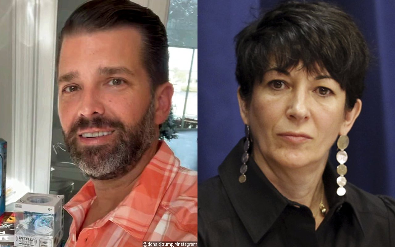 Donald Trump Jr. Jokes About Ghislaine Maxwell's Demise After Found Guilty of Sex Trafficking