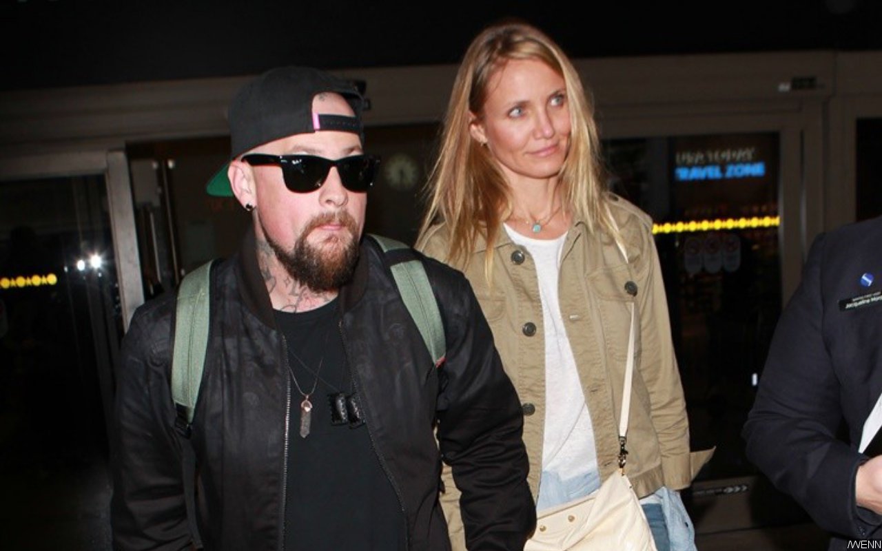 Cameron Diaz and Benji Madden