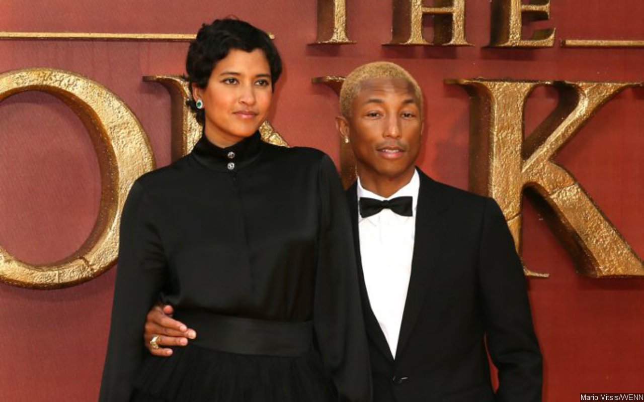 Pharrell Williams and Helen Lasichanh