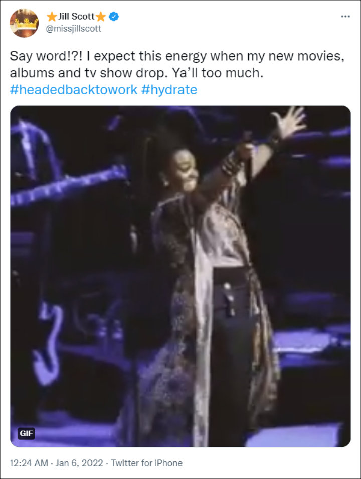 Jill Scott via Twitter