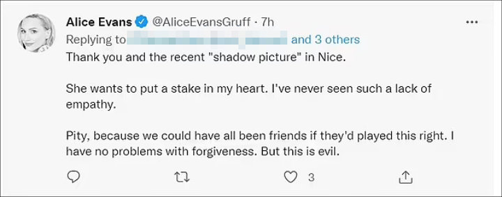 Alice Evans via Twitter