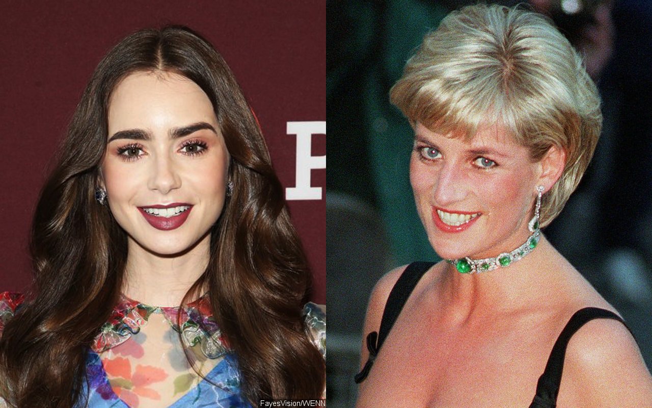 Lily Collins Recalls Trying to Snatch This From Princess Diana