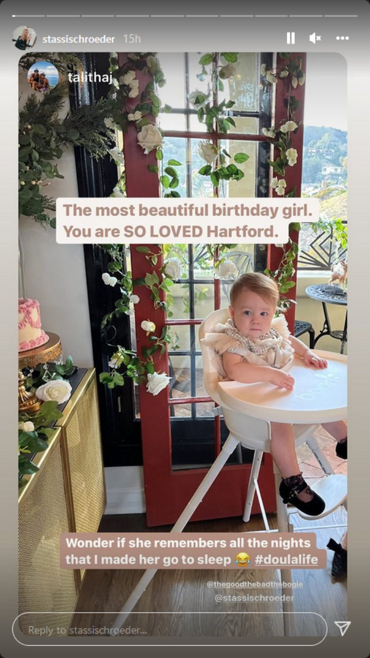 Stassi Schroeder's daughter at her first birthday