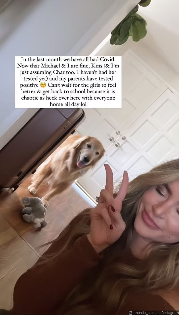 Amanda Stanton shared her entire family got COVID-19